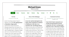 Desktop Screenshot of michaelbgreen.com.au