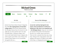 Tablet Screenshot of michaelbgreen.com.au
